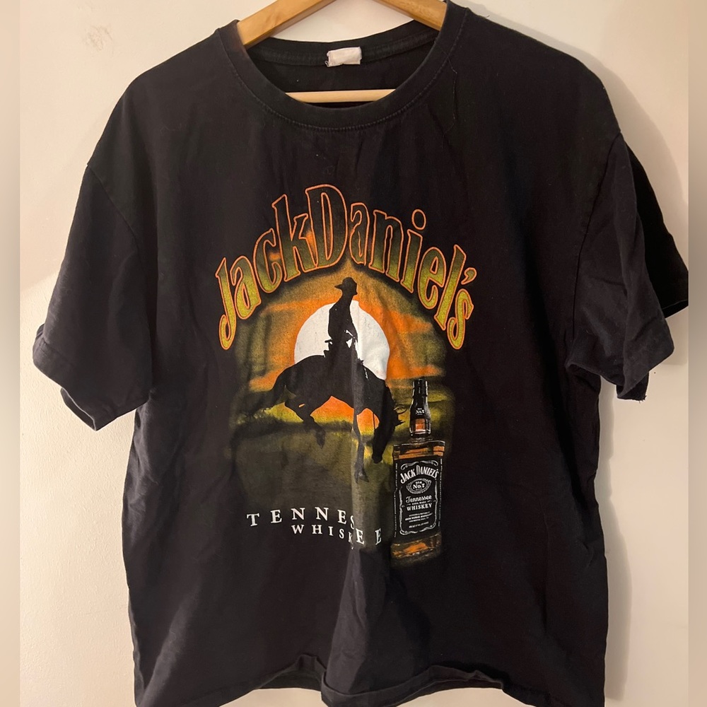 Jack Daniel’s T Shirt Fits L 100% Cotton